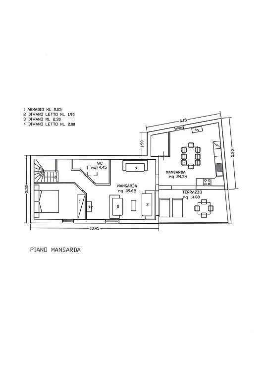 Appartamento Mansardato Anda&Torra Castelsardo Italie